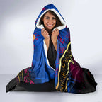Step Into Horror Domain Lions Football Hooded Blanket Halloween Horror Movie Characters - Aussie Hoodie