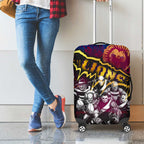 Step Into Horror Domain Lions Football Luggage Cover Halloween Horror Movie Characters - Aussie Hoodie