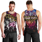 Step Into Horror Domain Lions Football Men Tank Top Halloween Horror Movie Characters - Aussie Hoodie