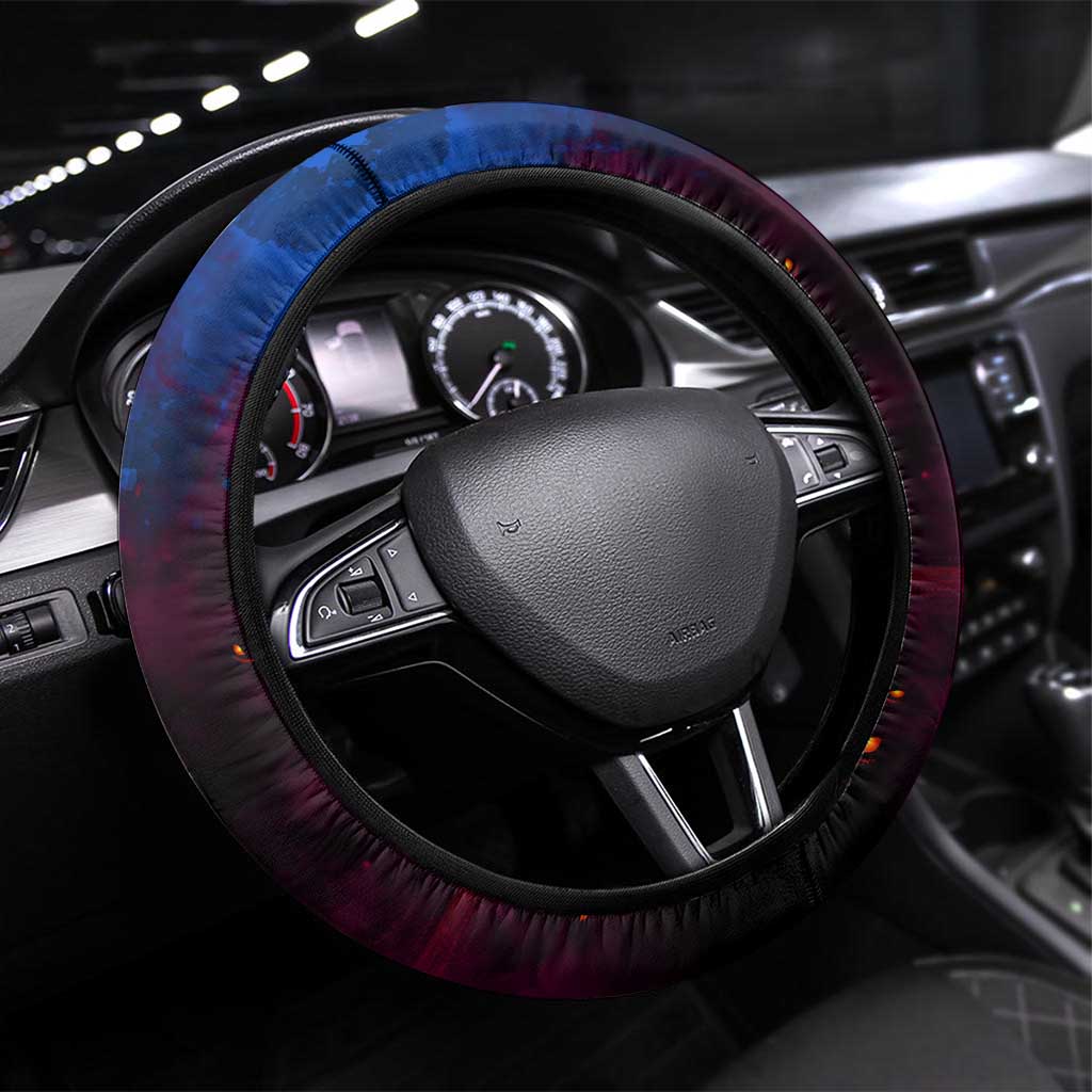 Step Into Horror Domain Lions Football Steering Wheel Cover Halloween Horror Movie Characters - Aussie Hoodie