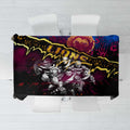 Step Into Horror Domain Lions Football Tablecloth Halloween Horror Movie Characters - Aussie Hoodie