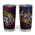 Step Into Horror Domain Lions Football Tumbler Cup Halloween Horror Movie Characters - Aussie Hoodie