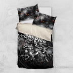 Step Into Horror Domain Magpies Football Bedding Set Halloween Horror Movie Characters - Aussie Hoodie