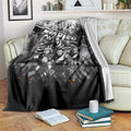 Step Into Horror Domain Magpies Football Blanket Halloween Horror Movie Characters - Aussie Hoodie