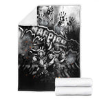 Step Into Horror Domain Magpies Football Blanket Halloween Horror Movie Characters - Aussie Hoodie