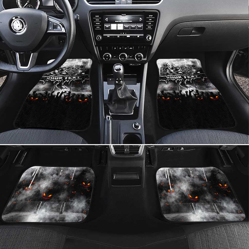 Step Into Horror Domain Magpies Football Car Mats Halloween Horror Movie Characters - Aussie Hoodie