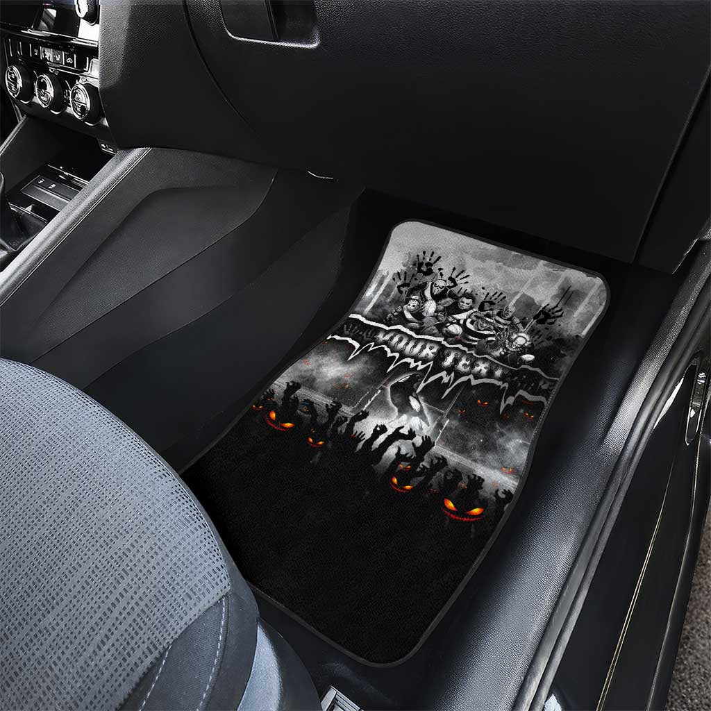 Step Into Horror Domain Magpies Football Car Mats Halloween Horror Movie Characters - Aussie Hoodie
