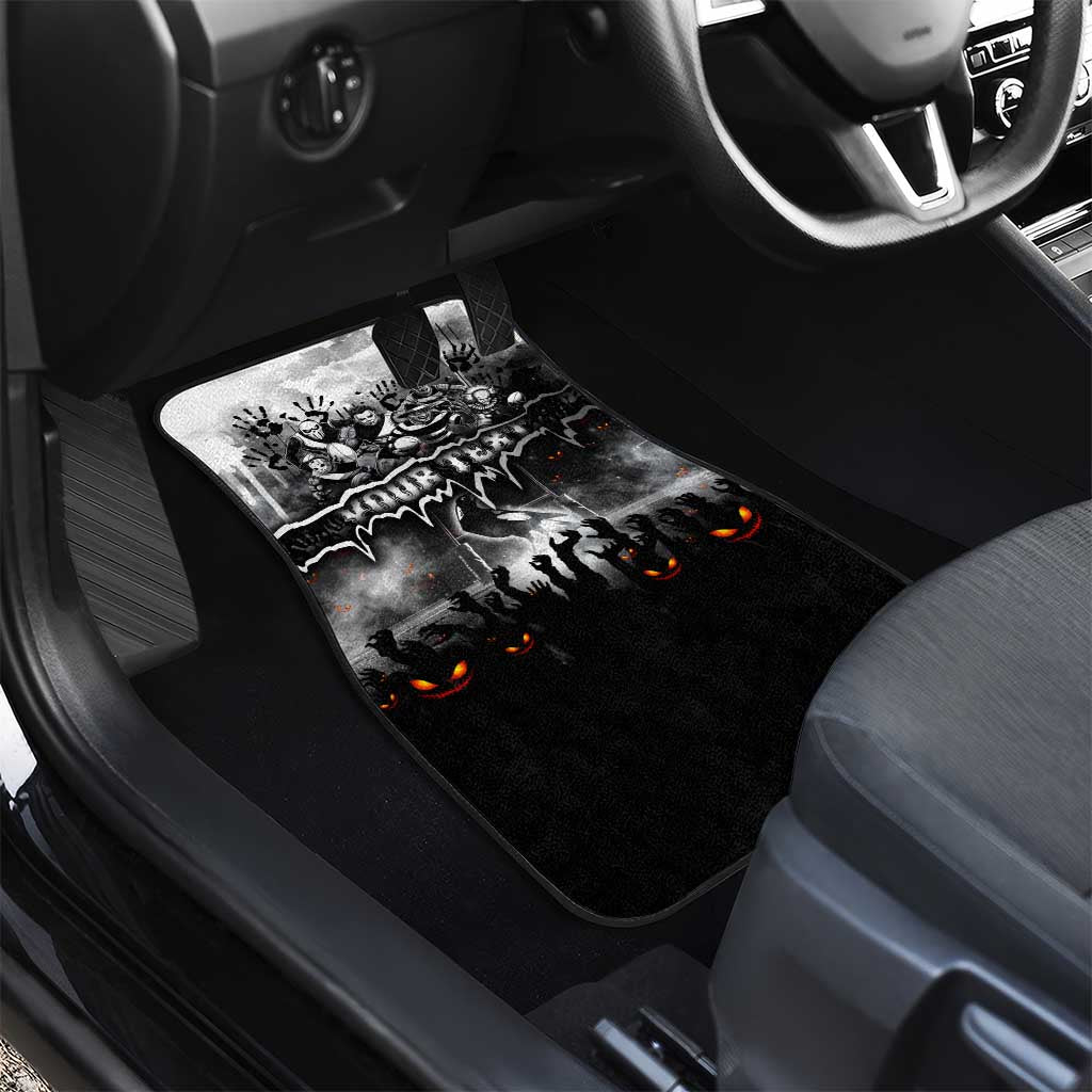 Step Into Horror Domain Magpies Football Car Mats Halloween Horror Movie Characters - Aussie Hoodie