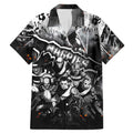 Step Into Horror Domain Magpies Football Family Matching Mermaid Dress and Hawaiian Shirt Halloween Horror Movie Characters - Aussie Hoodie