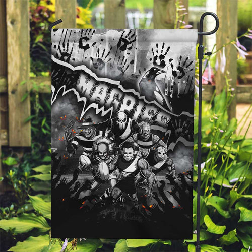 Step Into Horror Domain Magpies Football Garden Flag Halloween Horror Movie Characters - Aussie Hoodie