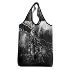 Step Into Horror Domain Magpies Football Grocery Bag Halloween Horror Movie Characters - Aussie Hoodie