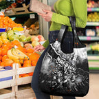 Step Into Horror Domain Magpies Football Grocery Bag Halloween Horror Movie Characters - Aussie Hoodie