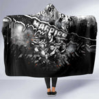 Step Into Horror Domain Magpies Football Hooded Blanket Halloween Horror Movie Characters - Aussie Hoodie