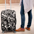 Step Into Horror Domain Magpies Football Luggage Cover Halloween Horror Movie Characters - Aussie Hoodie