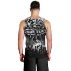 Step Into Horror Domain Magpies Football Men Tank Top Halloween Horror Movie Characters - Aussie Hoodie
