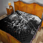 Step Into Horror Domain Magpies Football Quilt Halloween Horror Movie Characters - Aussie Hoodie