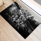 Step Into Horror Domain Magpies Football Rubber Doormat Halloween Horror Movie Characters - Aussie Hoodie