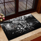 Step Into Horror Domain Magpies Football Rubber Doormat Halloween Horror Movie Characters - Aussie Hoodie