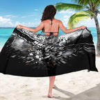 Step Into Horror Domain Magpies Football Sarong Halloween Horror Movie Characters - Aussie Hoodie