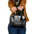 Step Into Horror Domain Magpies Football Shoulder Handbag Halloween Horror Movie Characters - Aussie Hoodie