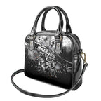 Step Into Horror Domain Magpies Football Shoulder Handbag Halloween Horror Movie Characters - Aussie Hoodie