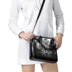Step Into Horror Domain Magpies Football Shoulder Handbag Halloween Horror Movie Characters - Aussie Hoodie