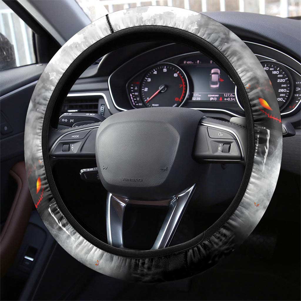 Step Into Horror Domain Magpies Football Steering Wheel Cover Halloween Horror Movie Characters - Aussie Hoodie