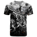 Step Into Horror Domain Magpies Football T Shirt Halloween Horror Movie Characters - Aussie Hoodie