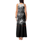 Step Into Horror Domain Magpies Football Tank Maxi Dress Halloween Horror Movie Characters - Aussie Hoodie