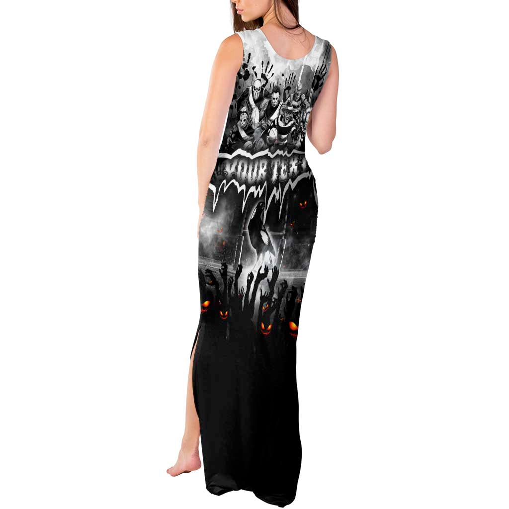 Step Into Horror Domain Magpies Football Tank Maxi Dress Halloween Horror Movie Characters - Aussie Hoodie