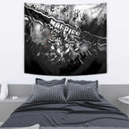 Step Into Horror Domain Magpies Football Tapestry Halloween Horror Movie Characters - Aussie Hoodie