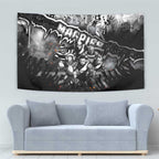 Step Into Horror Domain Magpies Football Tapestry Halloween Horror Movie Characters - Aussie Hoodie
