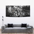Step Into Horror Domain Magpies Football Tapestry Halloween Horror Movie Characters - Aussie Hoodie