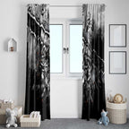 Step Into Horror Domain Magpies Football Window Curtain Halloween Horror Movie Characters - Aussie Hoodie