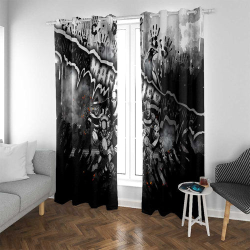 Step Into Horror Domain Magpies Football Window Curtain Halloween Horror Movie Characters - Aussie Hoodie