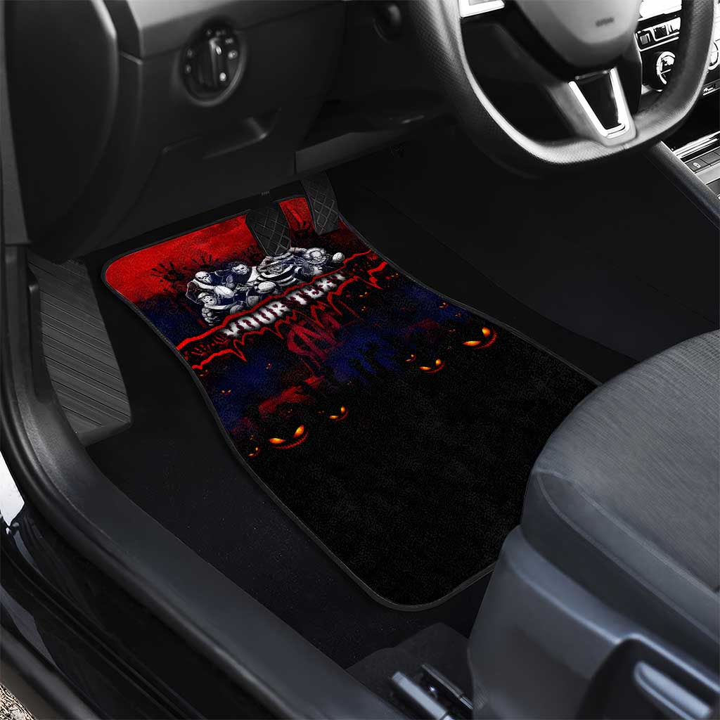 Step Into Horror Domain Demons Football Car Mats Halloween Horror Movie Characters - Aussie Hoodie