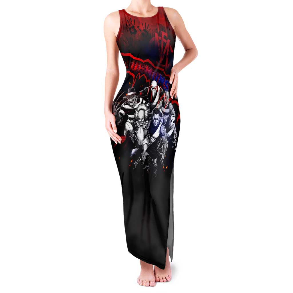 Step Into Horror Domain Demons Football Family Matching Tank Maxi Dress and Hawaiian Shirt Halloween Horror Movie Characters - Aussie Hoodie