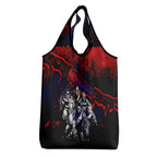 Step Into Horror Domain Demons Football Grocery Bag Halloween Horror Movie Characters - Aussie Hoodie