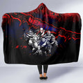 Step Into Horror Domain Demons Football Hooded Blanket Halloween Horror Movie Characters - Aussie Hoodie