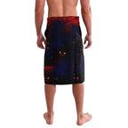 Step Into Horror Domain Demons Football Lavalava Halloween Horror Movie Characters - Aussie Hoodie