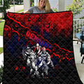 Step Into Horror Domain Demons Football Quilt Halloween Horror Movie Characters - Aussie Hoodie
