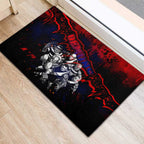 Step Into Horror Domain Demons Football Rubber Doormat Halloween Horror Movie Characters - Aussie Hoodie