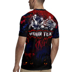 Step Into Horror Domain Demons Football Rugby Jersey Halloween Horror Movie Characters - Aussie Hoodie