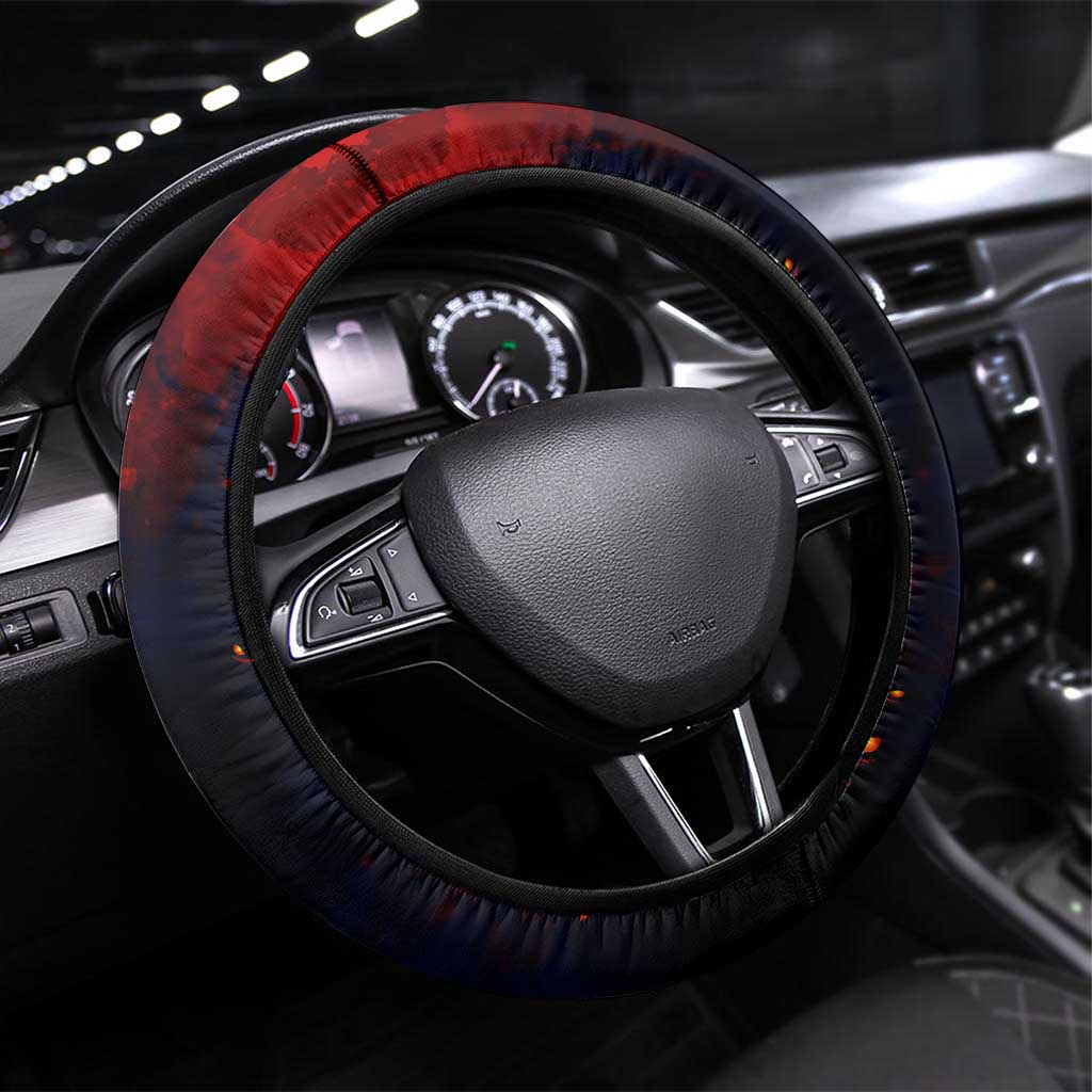 Step Into Horror Domain Demons Football Steering Wheel Cover Halloween Horror Movie Characters - Aussie Hoodie