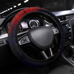 Step Into Horror Domain Demons Football Steering Wheel Cover Halloween Horror Movie Characters - Aussie Hoodie