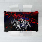 Step Into Horror Domain Demons Football Tablecloth Halloween Horror Movie Characters - Aussie Hoodie