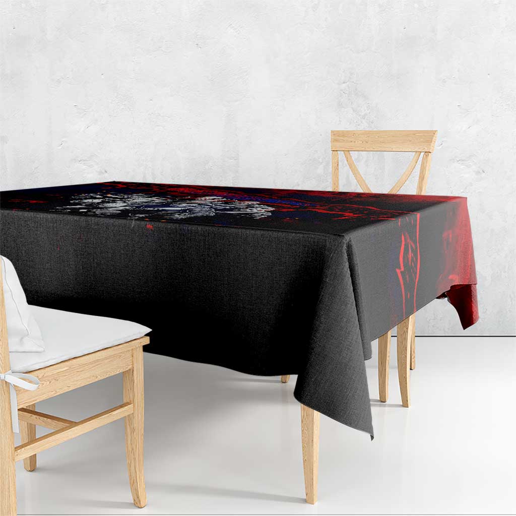 Step Into Horror Domain Demons Football Tablecloth Halloween Horror Movie Characters - Aussie Hoodie