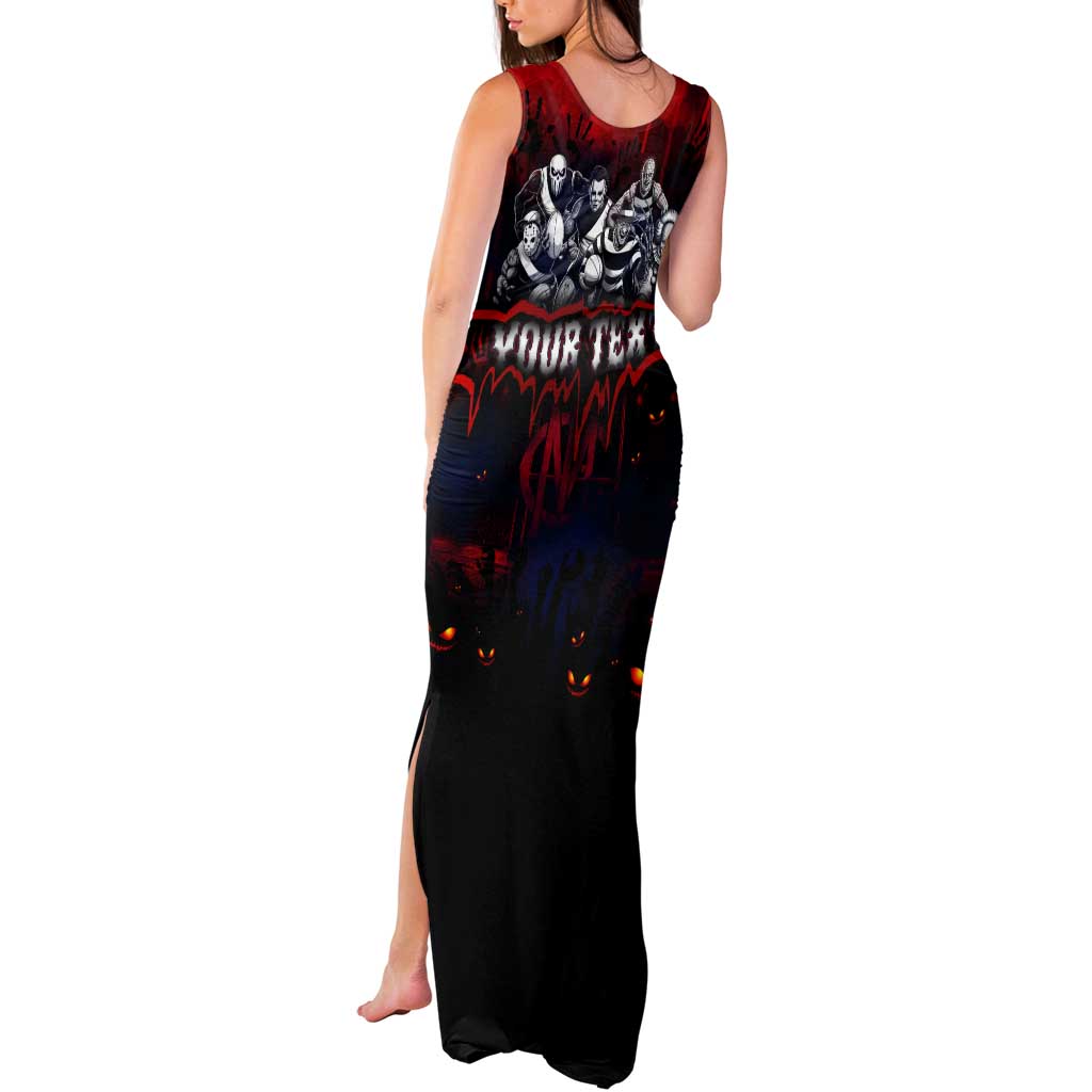 Step Into Horror Domain Demons Football Tank Maxi Dress Halloween Horror Movie Characters - Aussie Hoodie