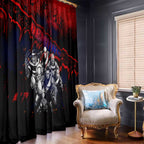 Step Into Horror Domain Demons Football Window Curtain Halloween Horror Movie Characters - Aussie Hoodie