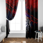 Step Into Horror Domain Demons Football Window Curtain Halloween Horror Movie Characters - Aussie Hoodie